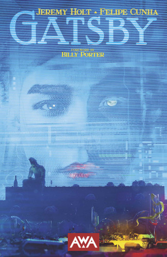 Gatsby book cover by Jeremy Holt