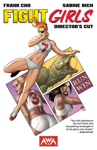 Fight Girls - Director's Cut Edition (Fight Girls) book cover by Frank Cho