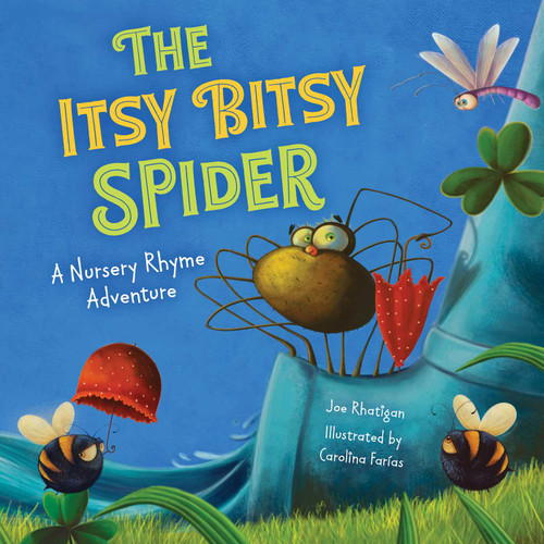 The Itsy Bitsy Spider (Extended Nursery Rhymes) (A Nursery Rhyme Adventure) book cover by Joe Rhatigan