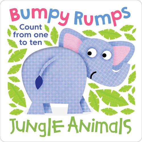 Bumpy Rumps: Jungle Animals (A giggly, tactile experience!): Count from one to ten (Bumpy Rumps) book cover by Little Genius Books