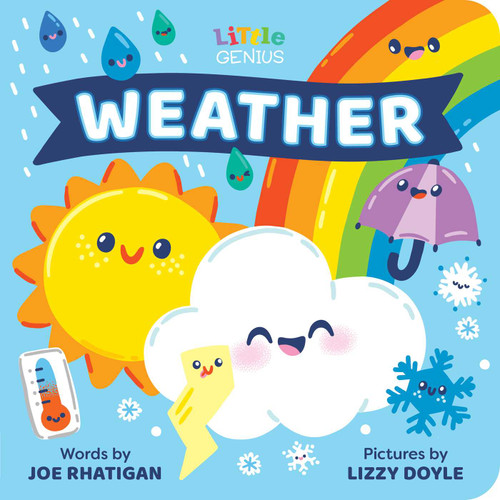 Little Genius Weather (Little Genius) book cover by Joe Rhatigan