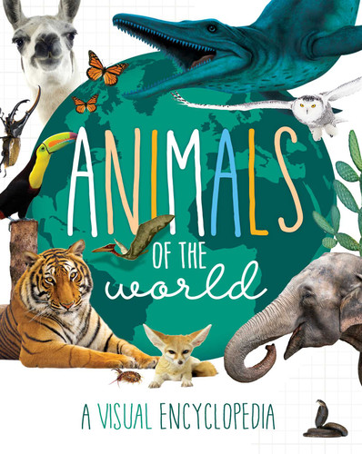 Animals of the World (Little Genius Visual Encyclopedias) book cover by Little Genius Books
