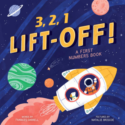 3,2,1 Liftoff! (A First Numbers Book) book cover by Little Genius Books