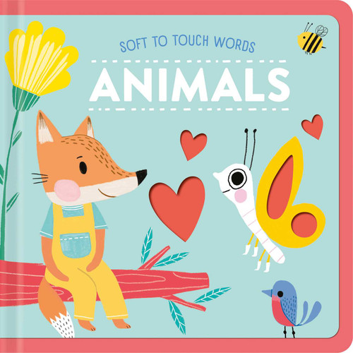 Soft To Touch Words Animals (Soft To Touch) book cover by Little Genius Books