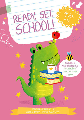 Ready, Set, School! Alligator (Ready Set School) book cover by Little Genius Books