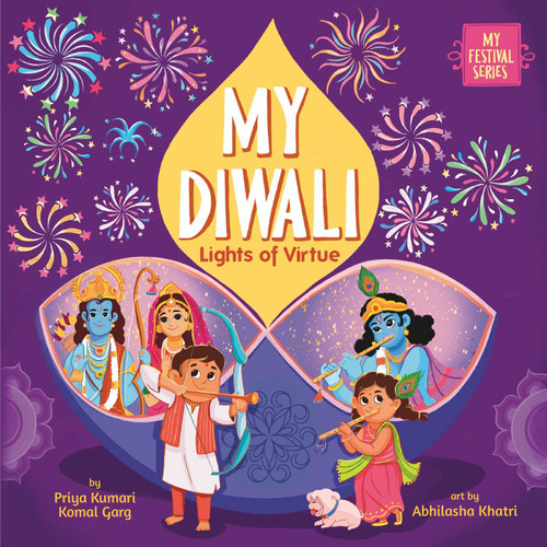 My Diwali: Lights of Virtue (My Festival Series) book cover by Priya Kumari, Komal Garg