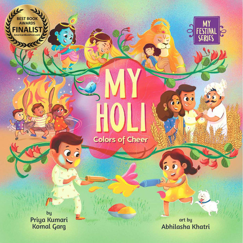 My Holi: Colors of Cheer (My Festival Series) book cover by Priya Kumari, Komal Garg