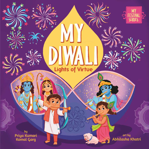 My Diwali: Lights of Virtue (My Festival Series) book cover by Priya Kumari, Komal Garg