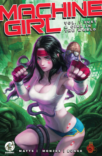 Machine Girl: Just a Girl in the World (Machine Girl) book cover by Matts