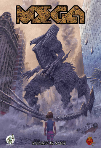 Mega book cover by Salvador Sanz
