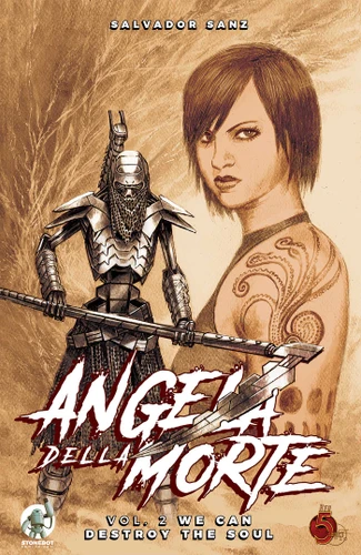 Angela Della Morte: We Can Destroy the Soul (Angela Della Morte) book cover by Salvador Sanz