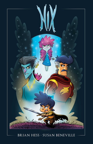Nix book cover by Susan Beneville