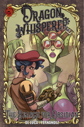 Dragon Whisperer: The Search for Obsidian book cover by Alex De Luca