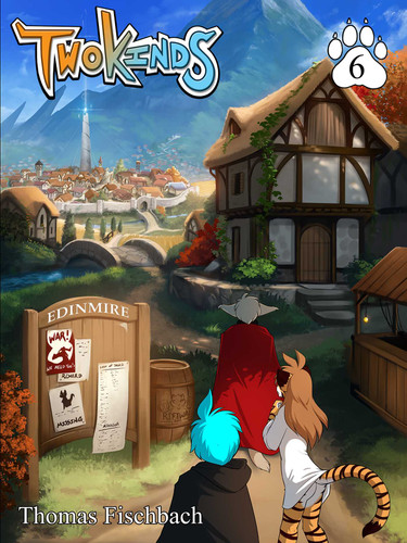 Twokinds Vol. 6 book cover by Thomas Fischbach