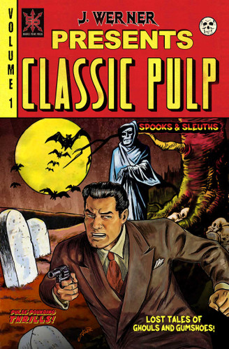 Classic Pulp book cover by Joshua Werner