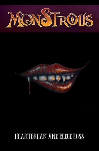 Monstrous: Heartbreak and Bloodloss book cover by Greg Wright
