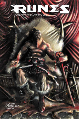 Runes book cover by Ivan Lacitignola, Alessia Teruggi