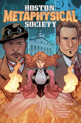 Boston Metaphysical Society Vol. 1 book cover by Madeleine Holly-Rosing
