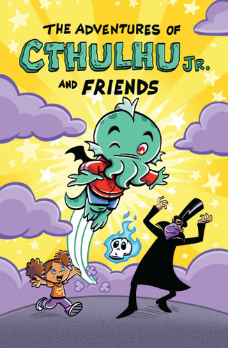 The Adventures of Cthulhu Jr. and Friends book cover by Dirk Manning