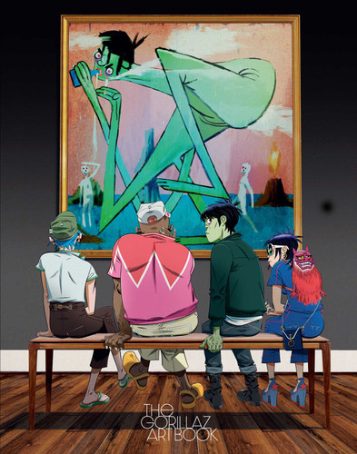 The Gorillaz Art Book book cover by Jamie Hewlett, Gorillaz, Z2 Comics