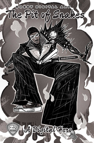 Bobby Digital and The Pit of Snakes: Pit of Snakes book cover by Ryan O'Sullivan, RZA