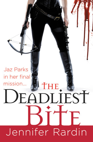 The Deadliest Bite (Jaz Parks #8) book cover by Jennifer Rardin