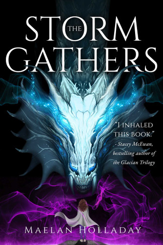 The Storm Gathers (Stormfall) book cover by Maelan Holladay
