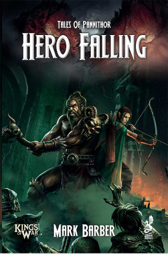 Hero Falling (Tales of Pannithor) book cover by Mark Barber