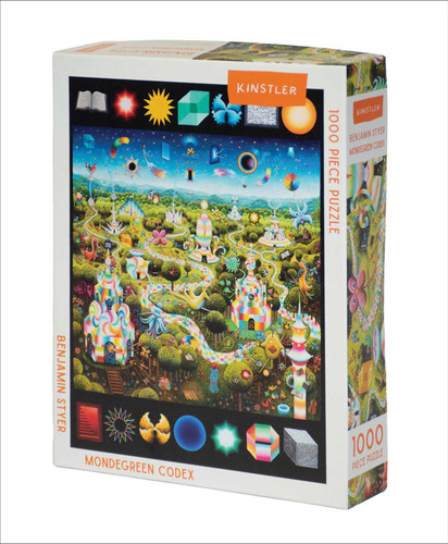 Mondegreen Codex: 1000 piece puzzle book cover by Benjamin Styer