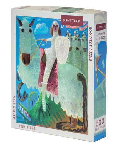 Fortitude: 500 piece puzzle book cover by 