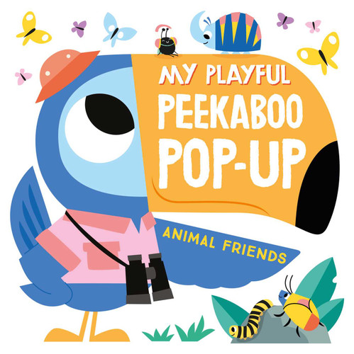 My Playful Peekaboo Pop-up Animal Friends (My Playful Peekaboo Pop-up) book cover by Little Genius Books