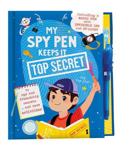 My Spy Pen Keeps It Top Secret (My Spy Pen) book cover by Little Genius Books