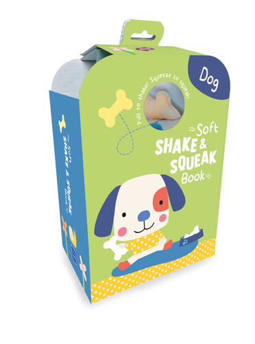 Soft Shake & Squeak Dog (Soft Shake & Squeak) book cover by Little Genius Books