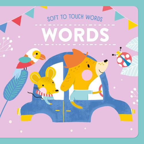 Soft To Touch Words Words (Soft To Touch) book cover by Little Genius Books