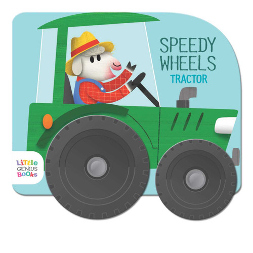 Speedy Wheels - Tractor (Speedy Wheels) book cover by Little Genius Books