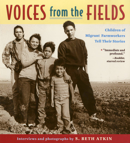 Voices from the Fields: Children of Migrant Farmworkers Tell Their Stories book cover by S. Beth Atkin