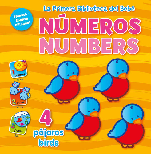 La Primera Biblioteca del Bebé Numeros (Baby's First Library-Numbers Spanish) (La Primera Biblioteca) book cover by Little Genius Books