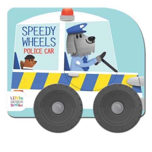 Speedy Wheels - Police Car (Speedy Wheels) book cover by Little Genius Books