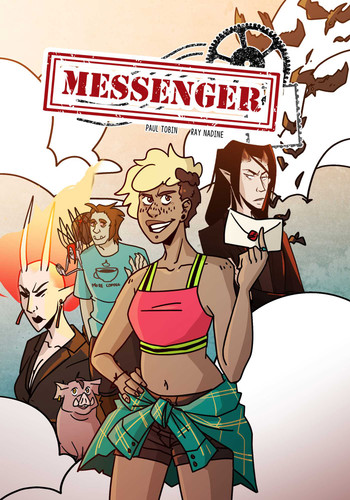 Messenger Volume 1 book cover by Paul Tobin