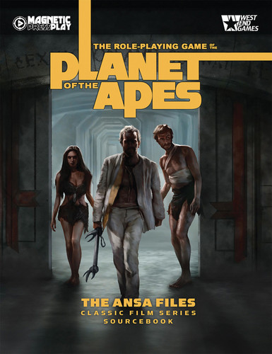 The Planet of the Apes RPG ANSA Sourcebook (Planet of the Apes) book cover by Andrew E.C. Gaska, E.L. Thomas