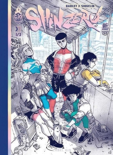 Shin Zero Book 1 (Shin Zero) book cover by Mathieu Bablet