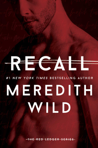 Recall (The Red Ledger) book cover by Meredith Wild