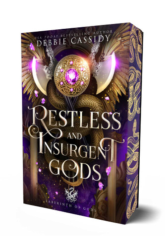 Restless and Insurgent Gods (Labyrinth of Gods) book cover by Debbie Cassidy
