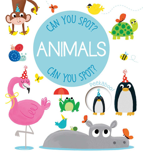 Can You Spot? - Animals (Can You Spot?) book cover by Little Genius Books