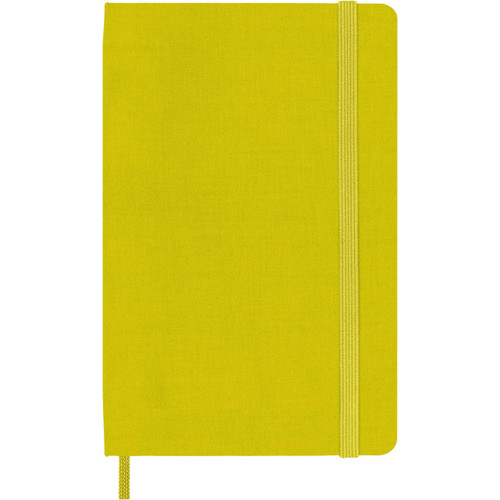 Moleskine Classic Notebook, Pocket, Ruled, Hay Yellow, Silk Hard Cover (3.5 x 5.5) book cover by Moleskine