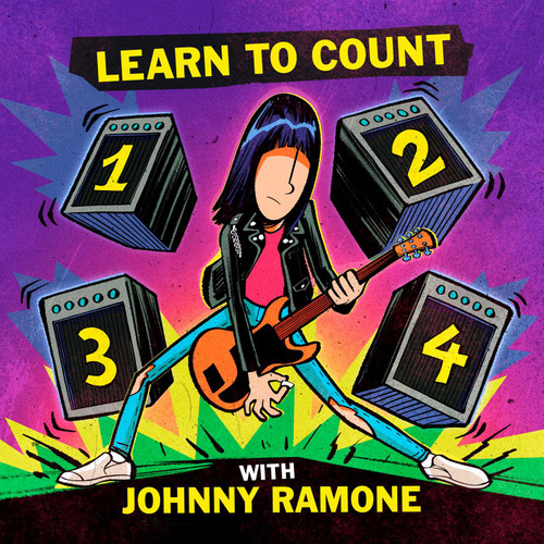 Learn to Count 1-2-3-4 with Johnny Ramone book cover by David Calcano
