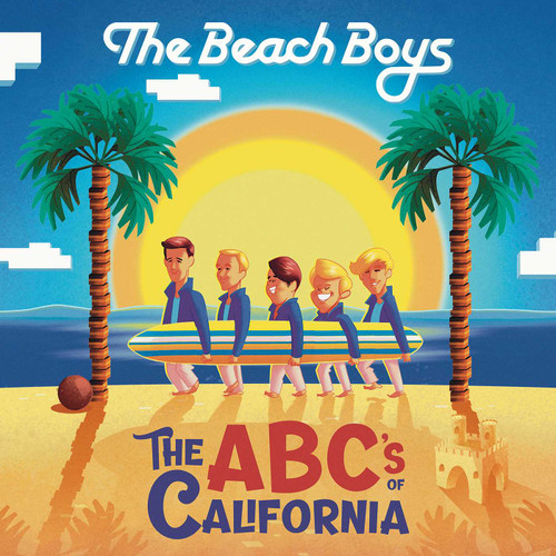 The Beach Boys Present: The ABC's of California book cover by David Calcano