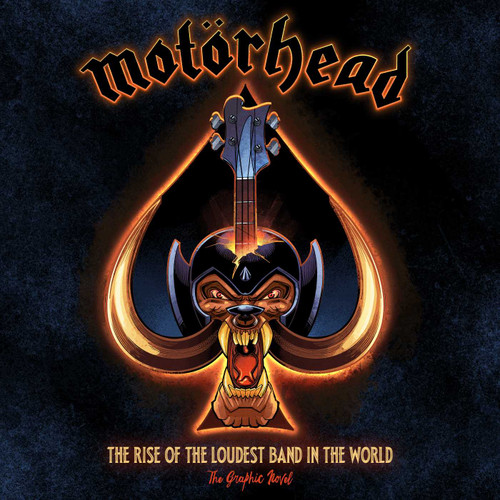Motörhead: The Rise of the Loudest Band in the World: The Authorized Graphic Novel book cover by David Calcano, Mark Irwin