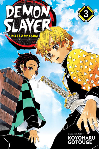 Demon Slayer: Kimetsu no Yaiba, Vol. 3 (Demon Slayer: Kimetsu no Yaiba) book cover by Koyoharu Gotouge