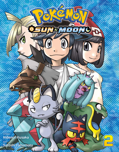 Pokémon: Sun & Moon, Vol. 2 (Pokémon: Sun & Moon) book cover by Hidenori Kusaka